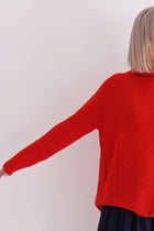 cashmere alpaca knit poppy p1891/ts829
