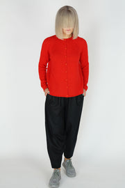 cashmere alpaca cardigan poppy p1893/ts829