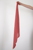 cashmere small stole red p1909/ts933