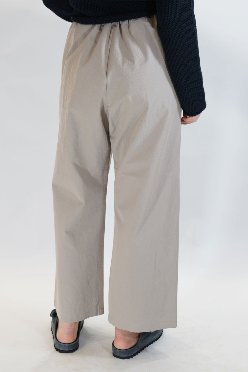 wide trousers ecru p1923/ts856