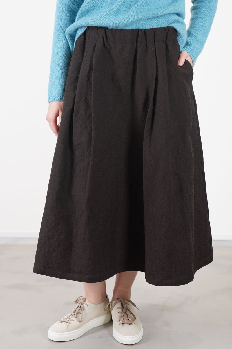 woolen skirt coffee p1975/ts888