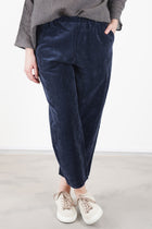velvet trousers blue p645/ts914