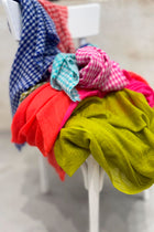 cashmere small stole red p1909/ts933