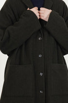 coat cashmere military p2081/ts987