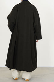 coat cashmere military p2081/ts987