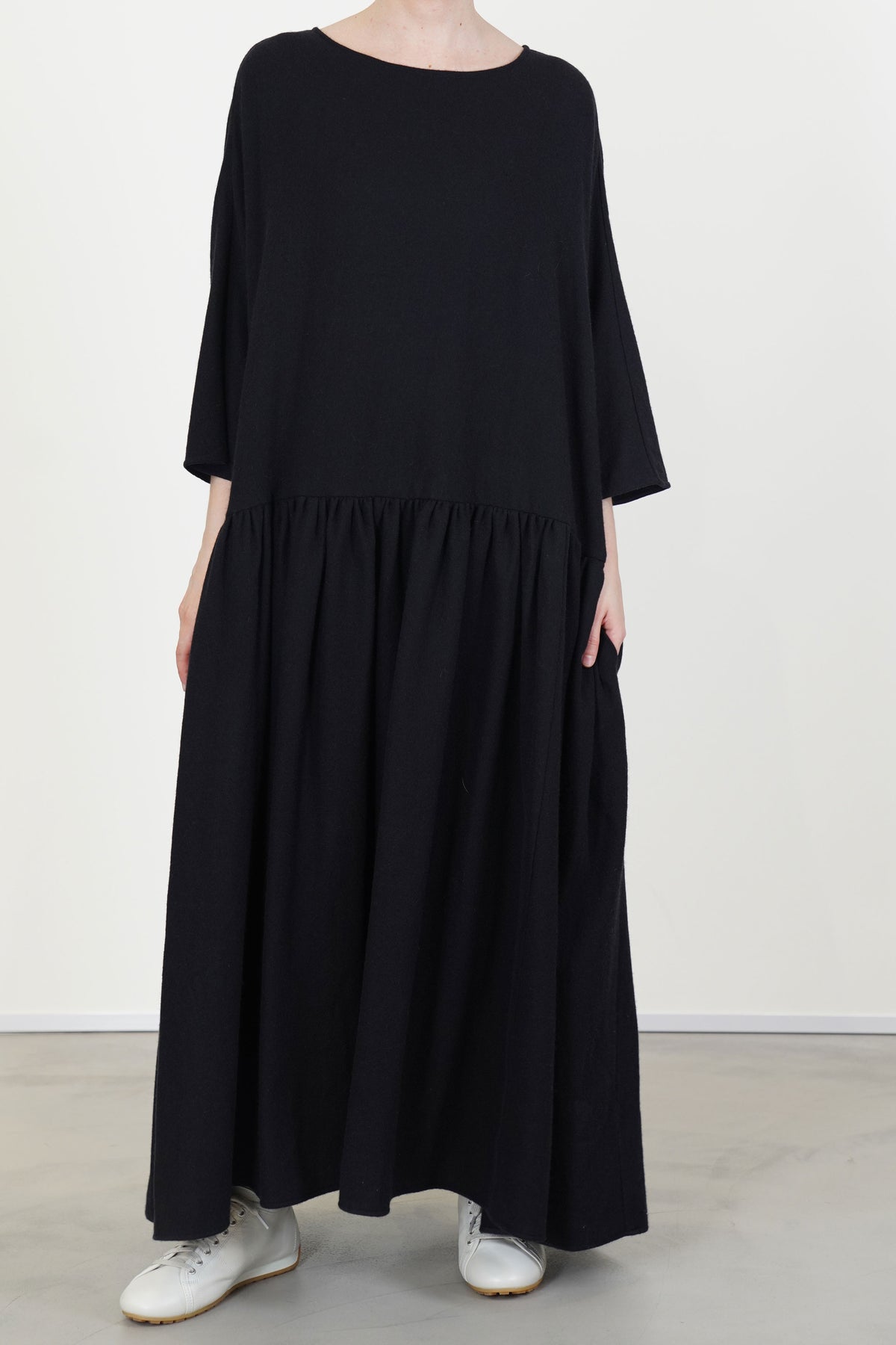 dress cashmere black p1885/ts991