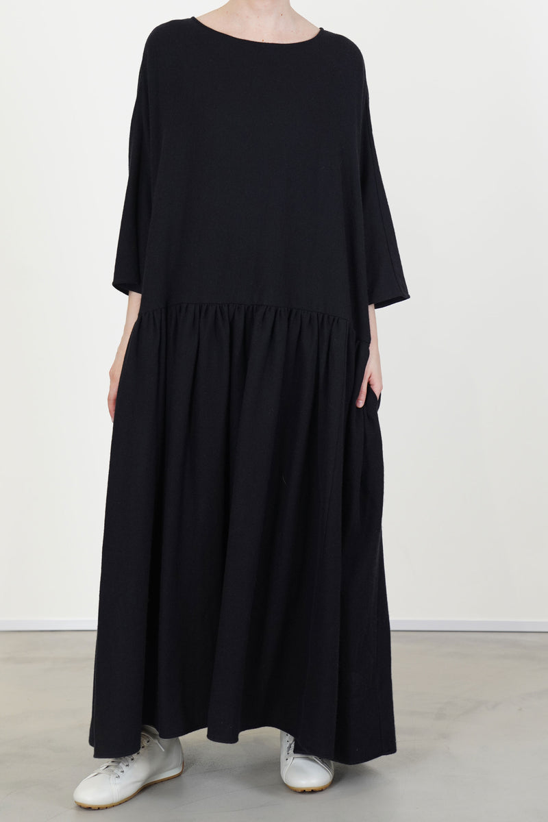 dress cashmere black p1885/ts991