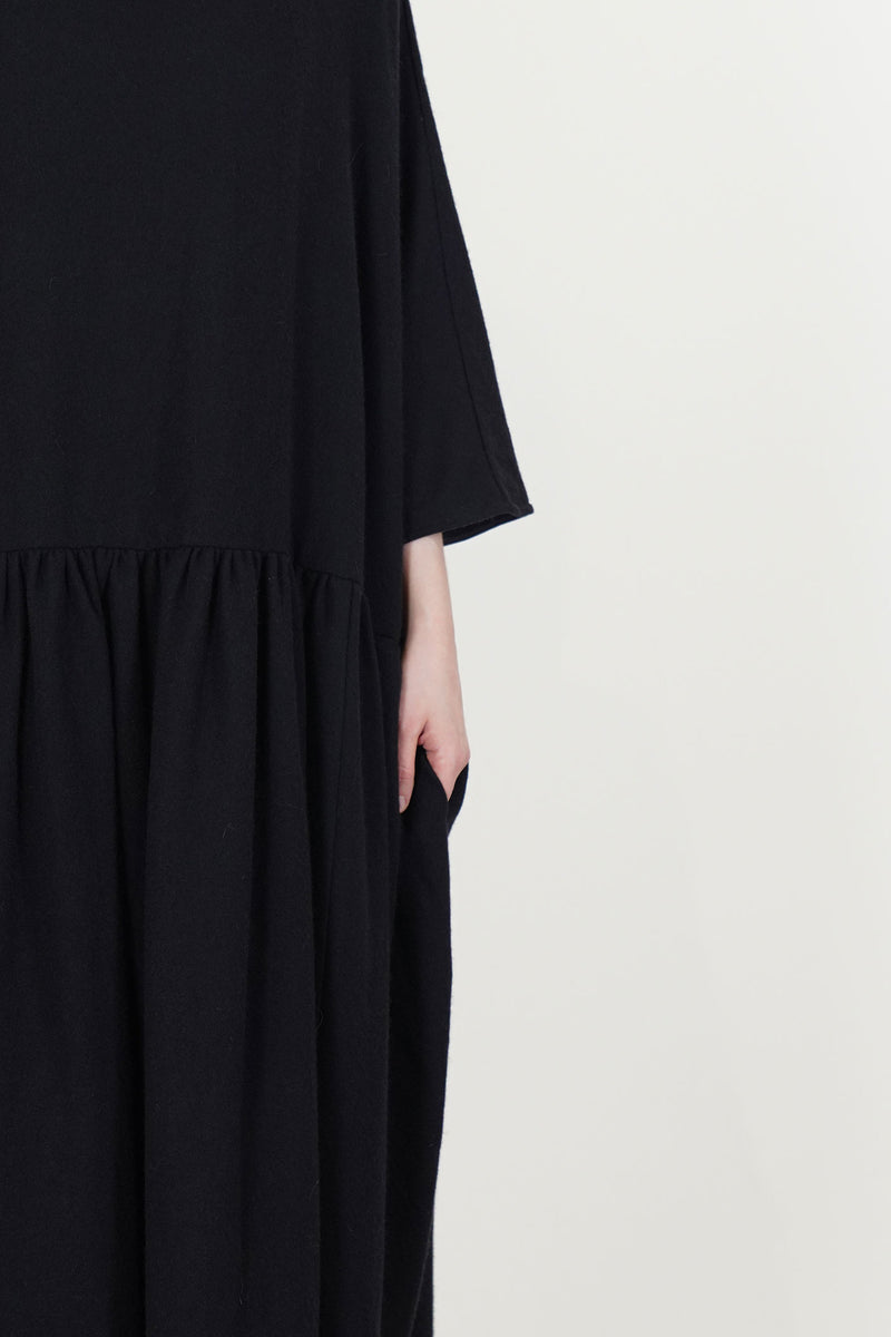 dress cashmere black p1885/ts991