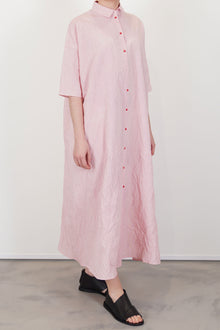 dress thin stripes tomato p1813/ts492