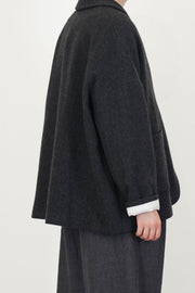 jacket cashmere cement grey p2084/ts987