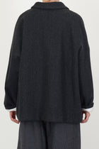 jacket cashmere cement grey p2084/ts987
