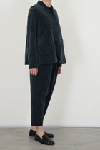 jacket velvet dark teal p1462/ts984