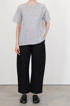 linen top black p2031/ts977