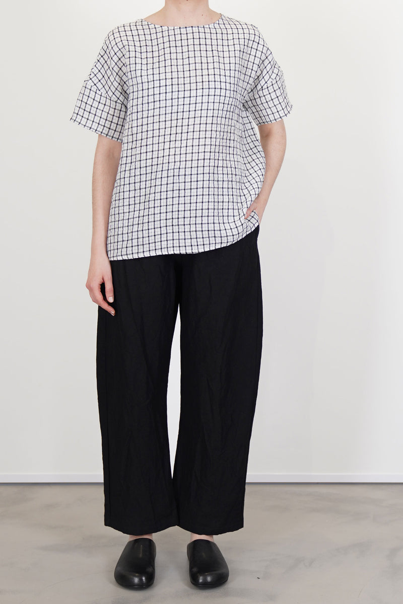 linen top black p2031/ts977