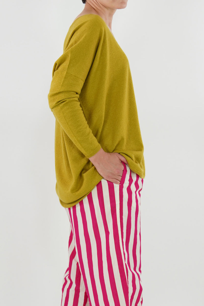 cardigan cashmere silk curry p1356/ts719