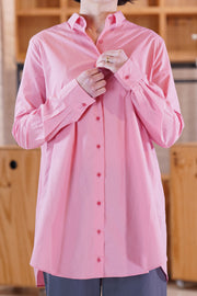 long shirt pink p1624/ts784