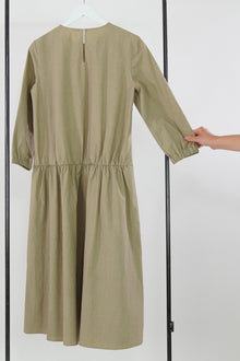 cotton dress ecru p1778/ts711