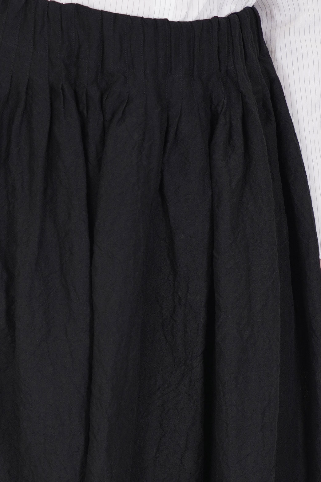 skirt linen black p1883/ts963