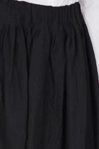 skirt linen black p1883/ts963