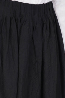 skirt linen black p1883/ts963