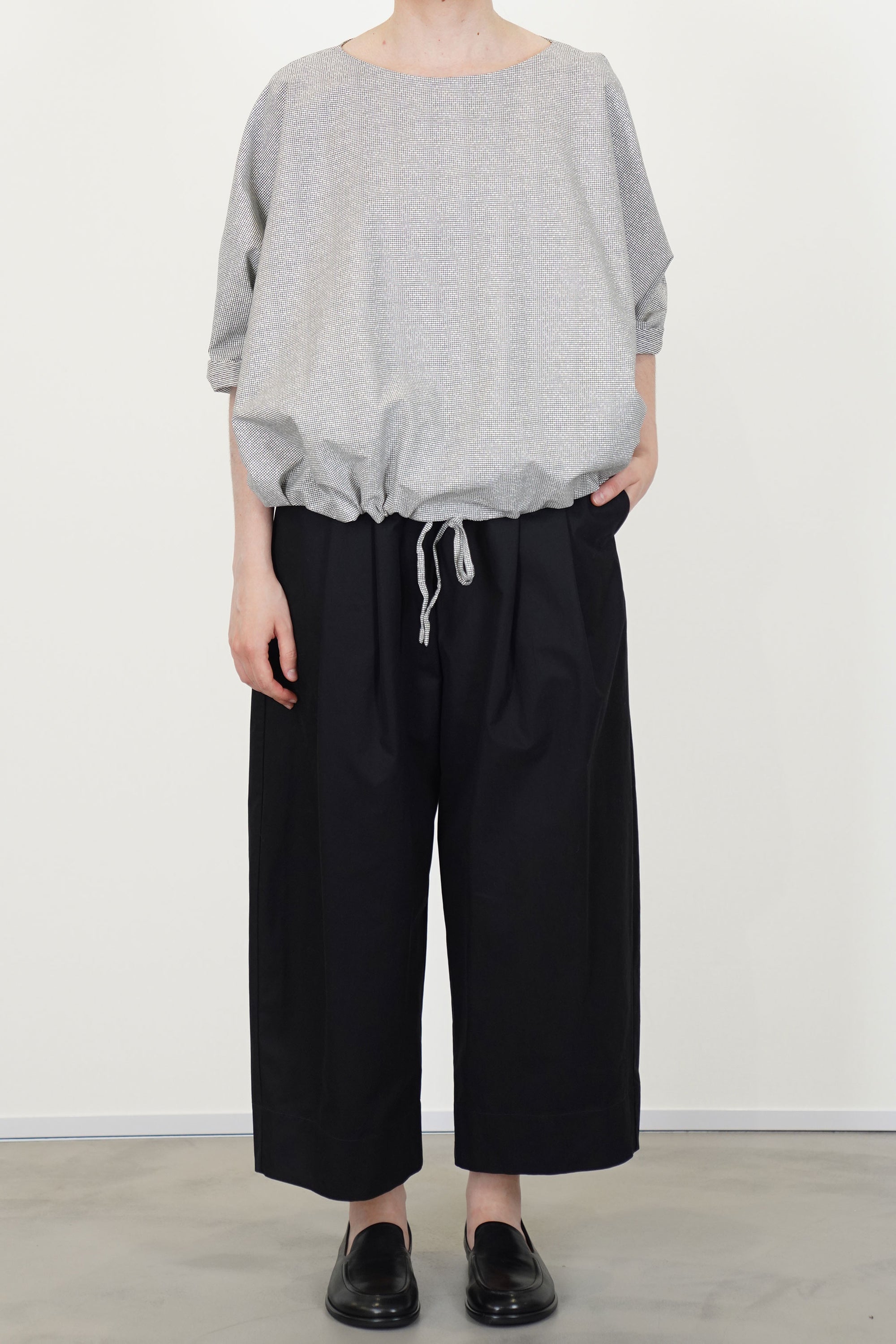 shirt black net p2077/ts996