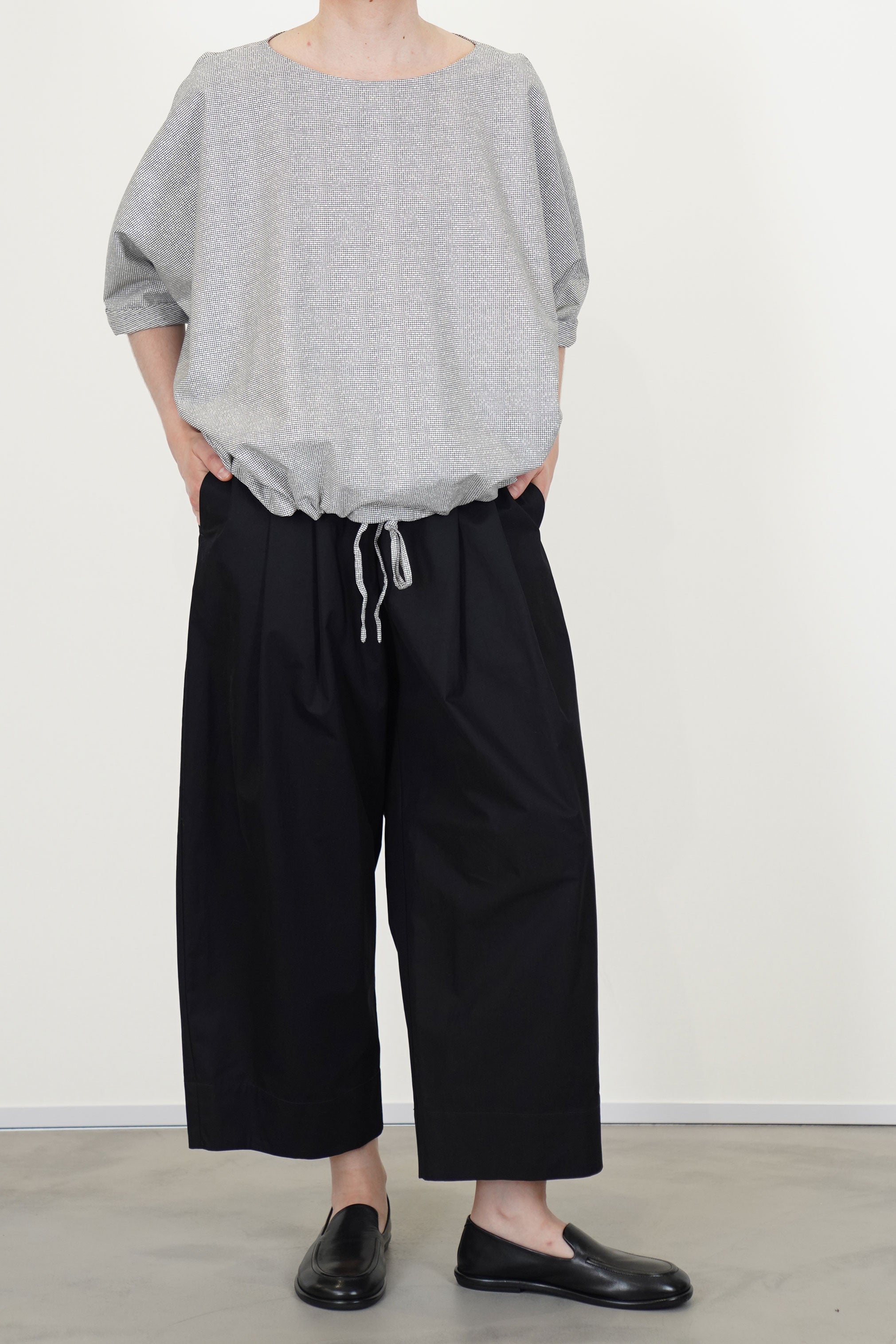 shirt black net p2077/ts996