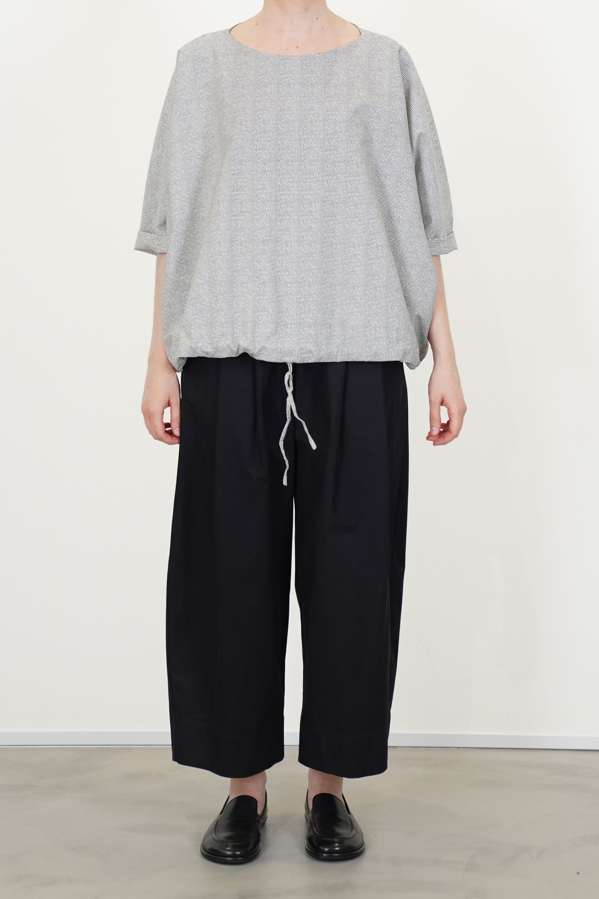 shirt black net p2077/ts996
