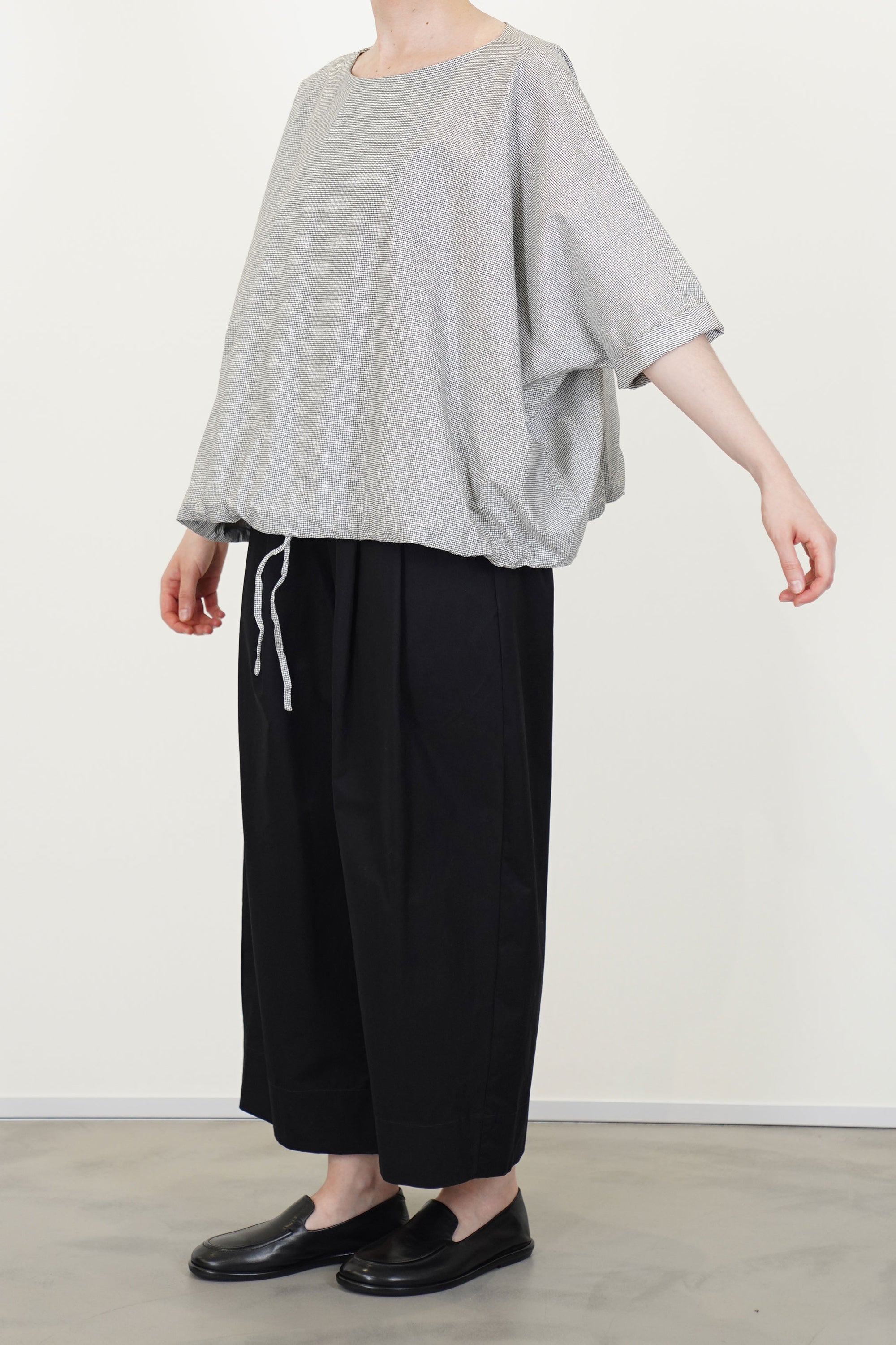 shirt black net p2077/ts996