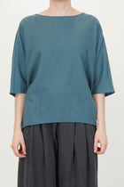 shirt cashmere dark turquoise p2075/ts991