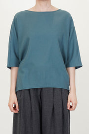 shirt cashmere dark turquoise p2075/ts991