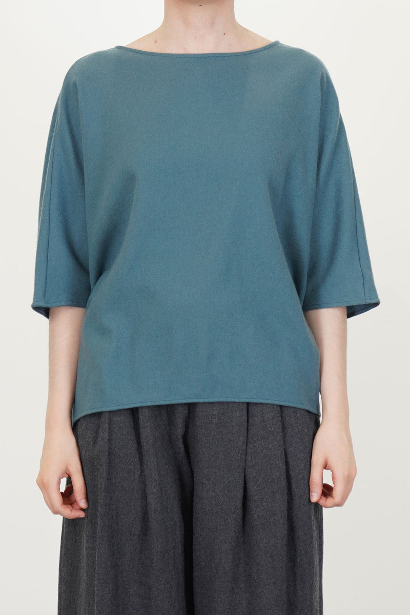 shirt cashmere dark turquoise p2075/ts991