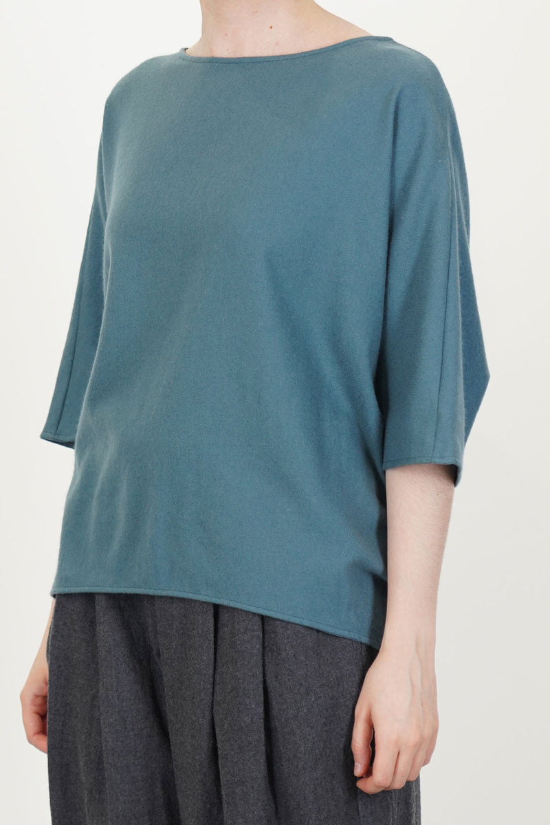 shirt cashmere dark turquoise p2075/ts991