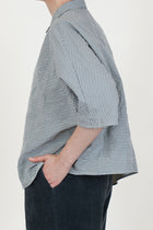 shirt check dark turquoise p2056/ts994