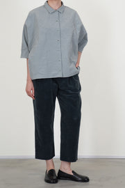 shirt check dark turquoise p2056/ts994