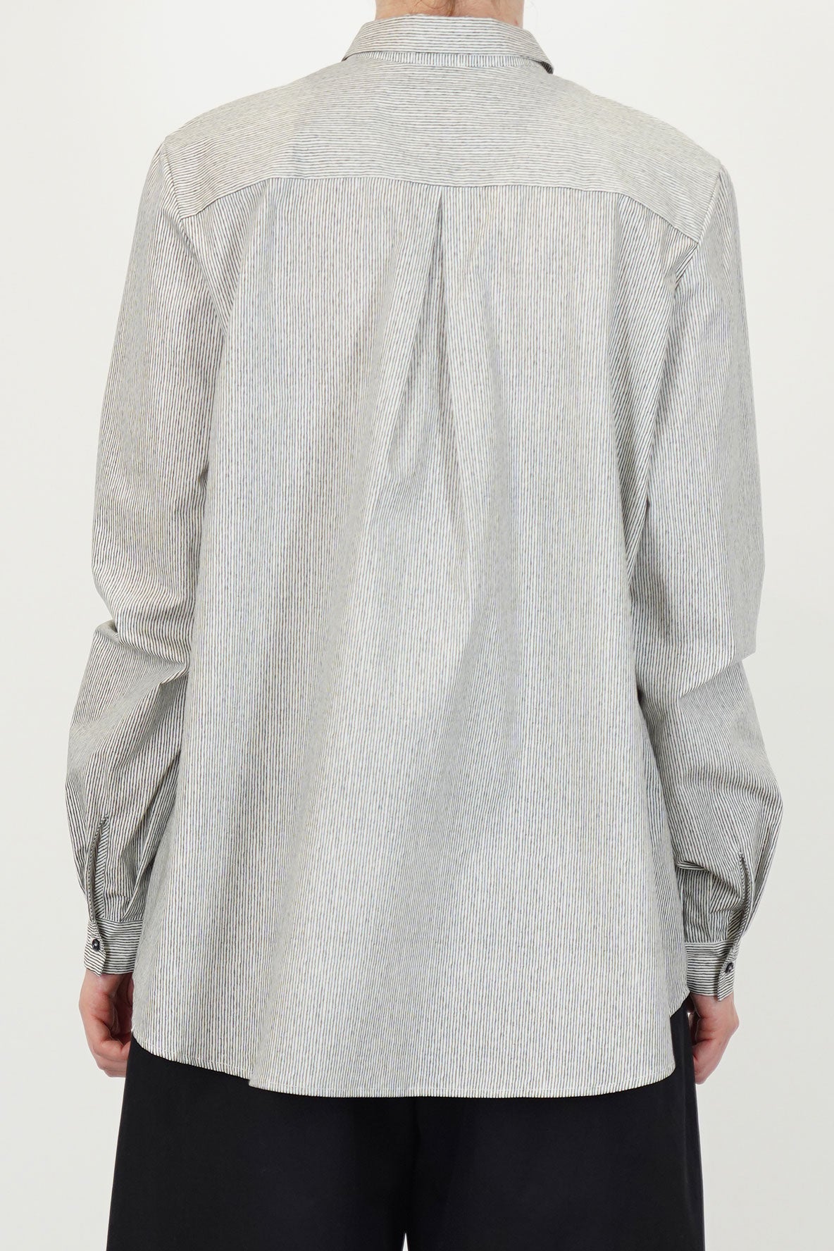 shirt cotton black stripes p1895/ts996