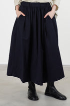 skirt virgin wool blue p1569/ts990