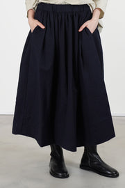 skirt virgin wool blue p1569/ts990