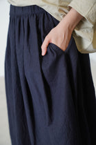 skirt virgin wool blue p1569/ts990