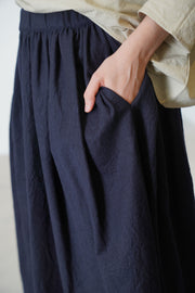 skirt virgin wool blue p1569/ts990
