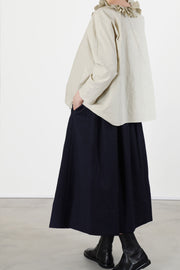 skirt virgin wool blue p1569/ts990