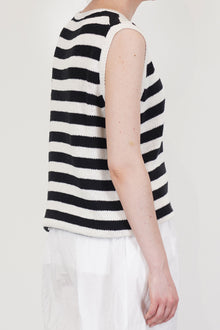 sleeveless knit silk black meringue p2050/ts951