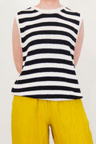 sleeveless knit silk black meringue p2050/ts951