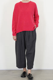 sweater cashmere alpaca raspberry p1890/ts998