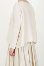 sweater wool silk natural p2092/ts999