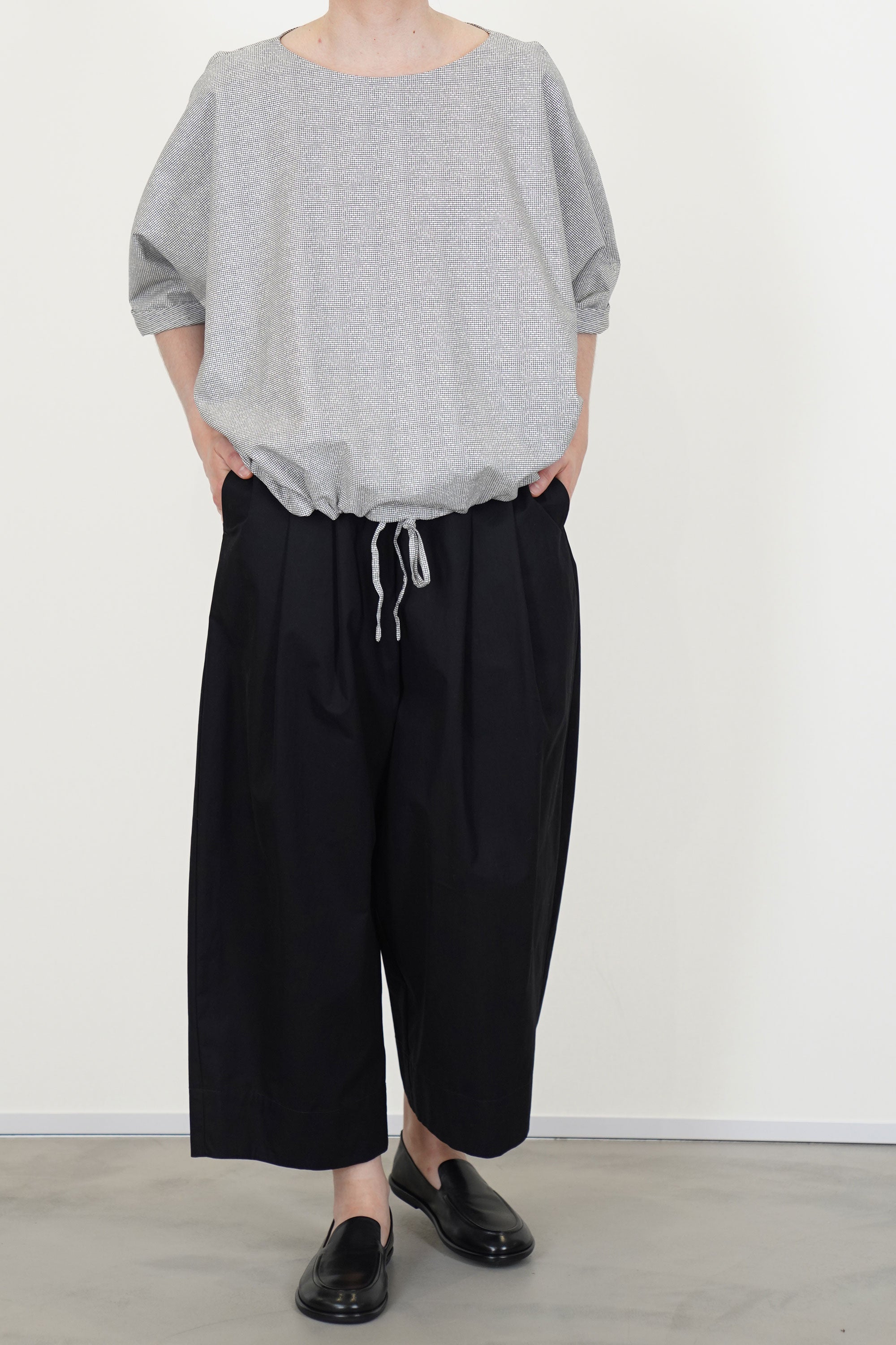 trousers cotton black p1979/ts993