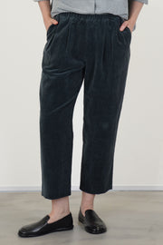 trousers velvet dark teal p1922/ts984