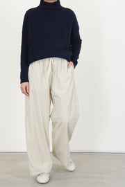 wide trousers cotton corduroy milk p2062/ts1013