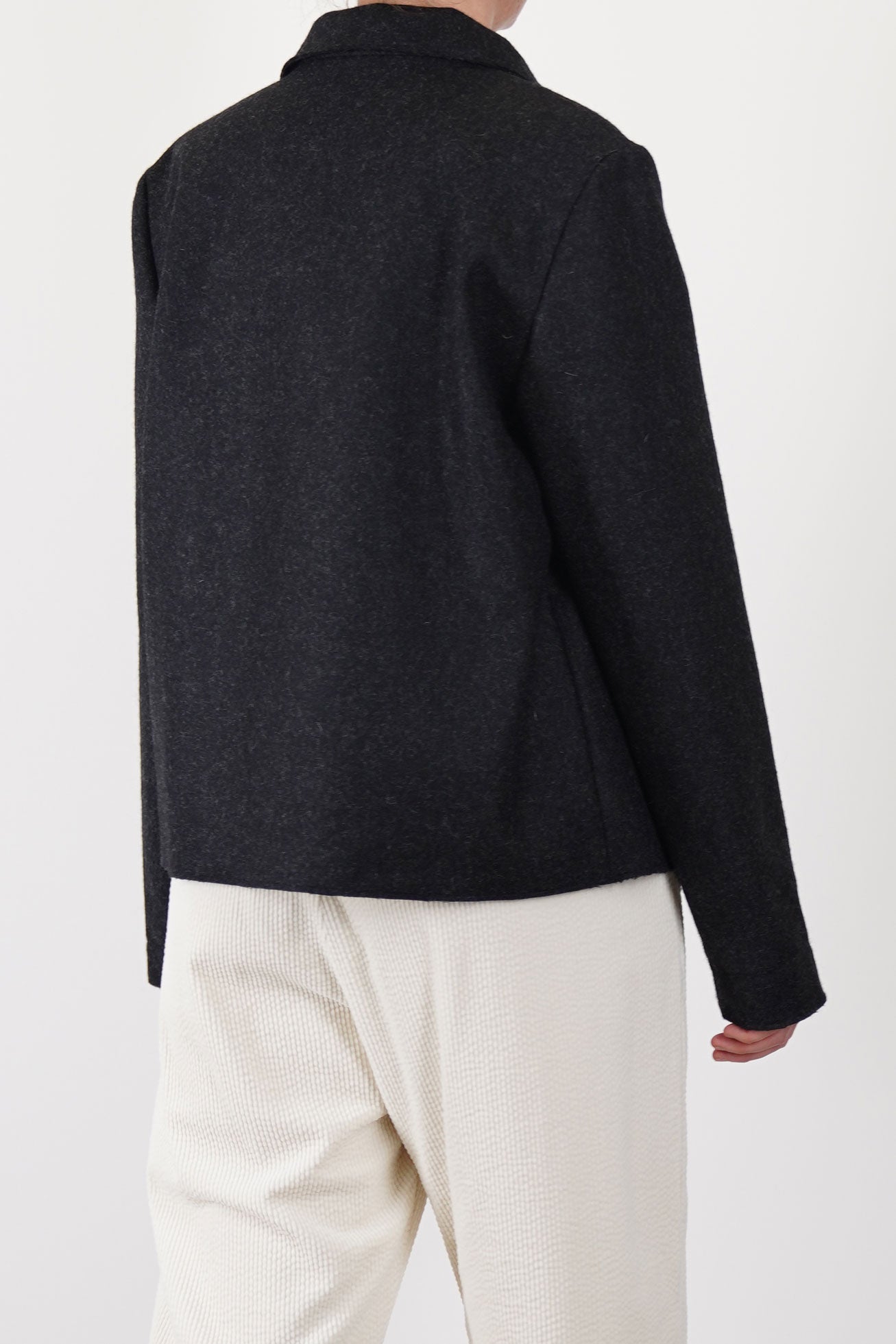 apuntob wool jacket black p1846/ts887 | carrousel the store