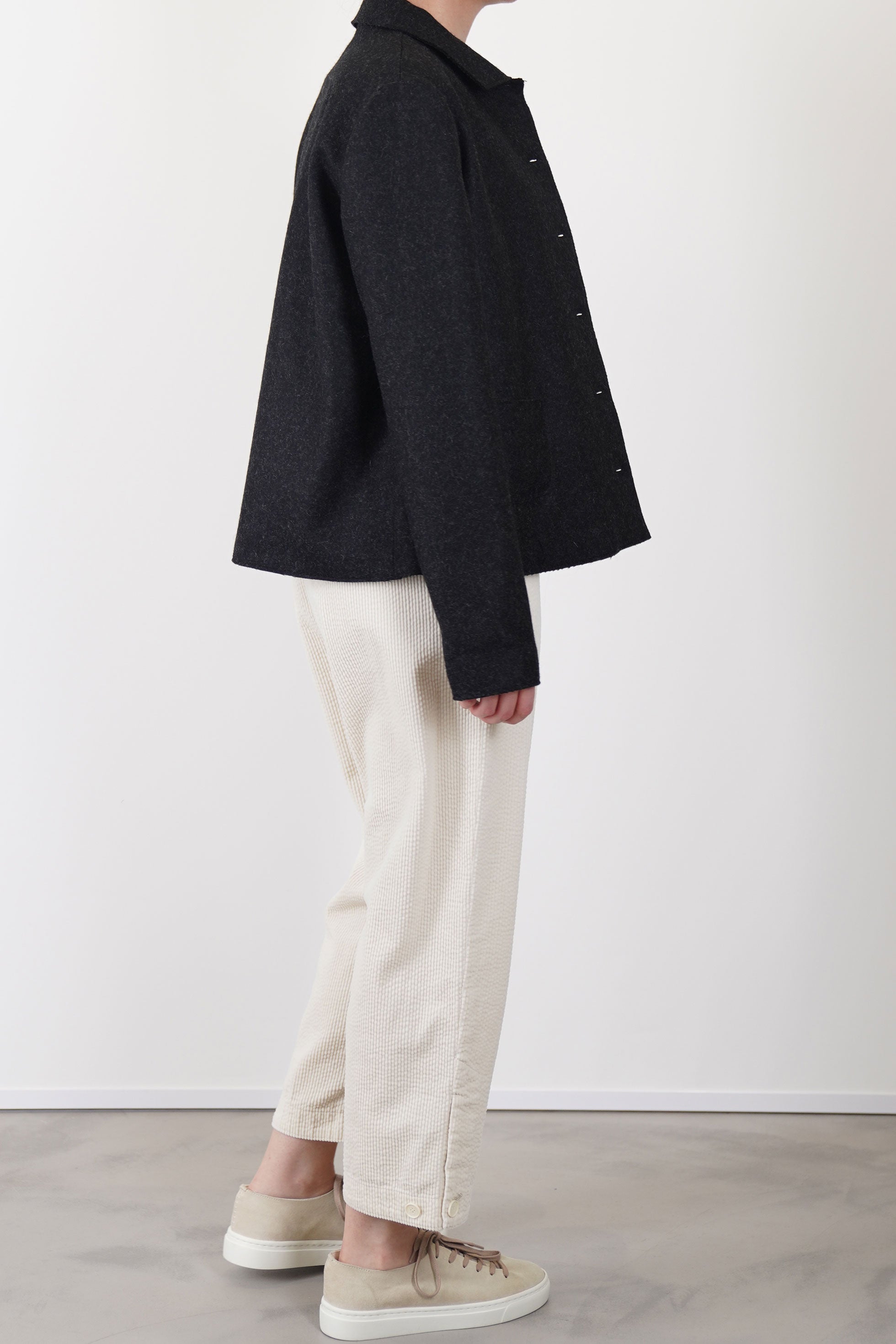 apuntob wool jacket black p1846/ts887 | carrousel the store