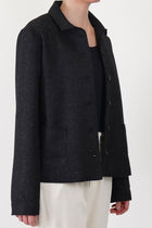 wool jacket black p1846/ts887